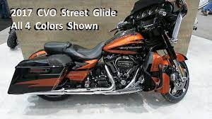 2017 Cvo Street Glide Harley Davidson Colors And Description What S New Youtube