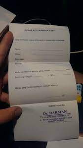 Contoh surat keterangan sakit dari dokter untuk karyawan. Jual Jual Surat Dokter Umum Dan Rumah Sakit Di Lapak Silvia Bukalapak