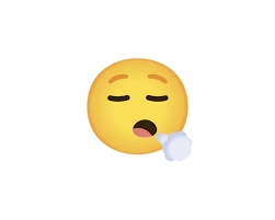 The new emoji for 2020 were announced yesterday, and twitter users are excited about one particular addition. Jennifer Daniel Auf Twitter 1 Face Exhaling Is One Of Those Great Expressions Lost In The Effort To Reduce Miscommunication Across Emoji Fonts Sadly It Made Little Sense For Samsung S Anguished