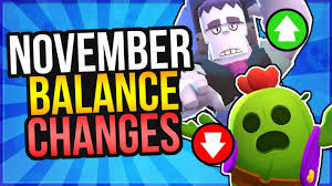 Balance changes change the game meta and improve the gameplay, downgrading powerful brawlers and upgrading weak brawlers. Huge Nerf To Spike November Balance Changes Update Youtube