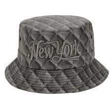 Black New York Plaid Bucket Hats For Men Women Outdoor Fishing Hiking Boonie Hat Hip Hop Sun Leather Hat Goldtop Ht Hats For Men Mens Bucket Hats Leather Hats