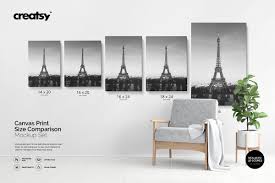 You can also use this canvas tote bag mockup free psd to present your logos (more…) the freebie of the day is free beautiful horizontal poster canvas in room mockup. 40 Elegant Canvas Mockup Templates For Art Presentation Decolore Net