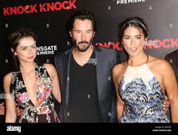 Premiere of Lionsgate's 'Knock Knock' at TCL Chinese 6 Theatres in  Hollywood - Arrivals Featuring: Ana de Armas, Keanu Reeves, Lorenza Izzo  Where: Los Angeles, California, United States When: 07 Oct 2015 Stock Photo  - Alamy