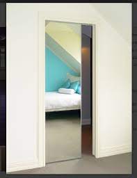mirror slider for ensuite sliding door even both sides home stairs design sliding doors interior cavity sliding doors