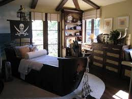 Bedroom Pirate Ship Kids Bedroom Dark Color Floating Bed Overboard With The Floating Ship Little Boy Bedroom Ideas Pirate Bedroom Boys Room Decor