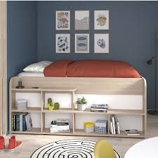 Lit Rangement Pull Up 140 X 200 Cm En 2020 Lit Rangement Lit Decoration Maison