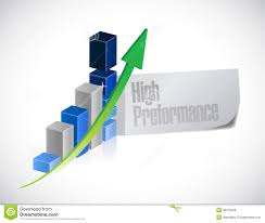 Business Graph High Performance Illustration Stock