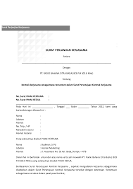 Dengan kontrak kerja yang profesional, wedding organizer akan bertanggung jawab secara penuh atas kelancaran acara. Contoh Surat Perjanjian Wedding Organizer Dengan Klien Contoh Surat