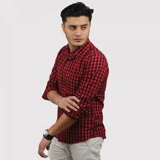 4.5 out of 5 stars 406. Th Red Gingham Check Shirt Online Shopping In Pakistan The Kajvalz