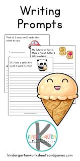 fun free printable writing prompts for kindergarten and kids pdf