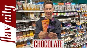 The Healthiest Chocolate To Buy At The Grocery Store Sugar Free Paleo Healthy Chocolate Healthy Groceries Grocery