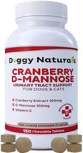 Cranberry D Mannose For Dogs And Cats Urinary Tract Infection Support Prevents And Eliminates Urinary Tract Urinary Tract Infection Bladder Infection Remedies