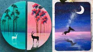 These 100 tutorials are aimed at the clever beginner who wants to master photoshop from the roots. 6 Super Beautiful And Easy Oil Painting Art Oil Painting For Beginner Youtube