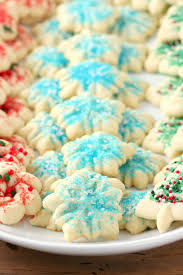 I was going to send him cookies for christmas but now i'm not quite sure. Classic Spritz Cookies A Kitchen Addiction