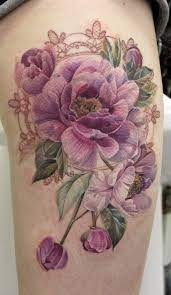 15 No Line Flower Tattoos You Must Love Pretty Designs Purple Flower Tattoos Beautiful Flower Tattoos Tattoos
