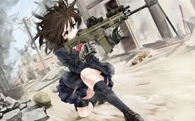Imagenes para fondo de pantalla de pc de anime. Anime Warrior Girl Fondos De Pantalla Gratis Para Widescreen Escritorio Pc 1440x900