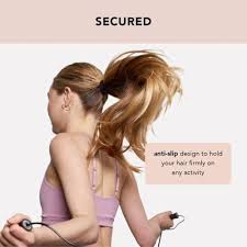 Kitsch पुनर्नवीनीकरण नायलॉन मोटी बाल इलास्टिक्स, बाल संबंध, सहायक उपकरण,  पोनीटेल, 6pc सेट (काला) : Amazon.in: ब्यूटी