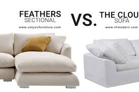 Find the best leather sofas at the lowest price from top brands like restoration hardware, natuzzi, hancock & moore & more. Furniture Review Valyou Feathers Sectional Vs Restoration Hardware Cloud Sofa Daily Front Row