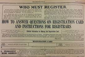 Registration cards are only printed once at the time of initial registration. Abolish The Selective Service System Orange County Register