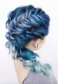 Here are 10 hairstyles for guys with blue dyed hair. 57 Amazing Braided Hairstyles For Long Hair For Every Occasion Glowsly