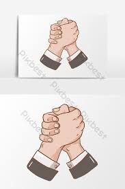 مرسومة باليد الكرتون المصافحة التعاون التجاري الصغيرة الطازجة صور Png Psd تحميل مجاني Pikbest How To Draw Hands Cartoon Graphic