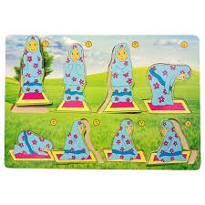 Gambar kartun perempuan cantik gambar pedia via gambarpedia.org. Puzzle Gerakan Sholat Perempuan Belajar Urutan Sholat Kayu Seru