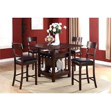 Canora Grey Stevenson 5 Piece Pub Table Set In 2020 Counter Height Dining Sets Counter Height Dining Table Solid Wood Dining Table