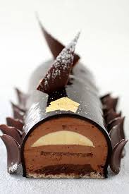 Daring Bakers Yule Log French Christmas Desserts Christmas Food Desserts Holiday Dessert Recipes