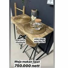 Ruangan yang selain digunakan sebagai tempat keluarga menyantap makanan, juga sebagai tempat untuk seluruh anggota berkumpul. Beli Meja Makan Lipat Lexi Informa Meja Makan Minimalis Murah Lexi Dining Set Seetracker Indonesia