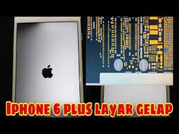 Iphone 6 plus layar gelap / half light - YouTube