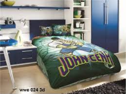 Pictures gallery of wwe bedroom decor wwe wrestling room decorating ideas decorate a bedroom to take your wwe wrestling fa. Flora Wwe John Cena 024 Bedding Set Buy Online Bedding Sets Components At Best Prices In Egypt Souq Com