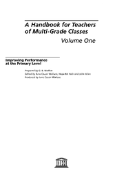 Posts about case study examples written by case study writer. A Handbook For Teachers Of Multi Grade Classes Improving Performance At The Primary Level Unesco Digital Library