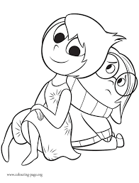 It portrays the theme of aging, death, anger, pain, sadness, joy and so many more that manages to make kids envision and dream. Inside Out Coloring Pages 06 Jpg 700 918 Inside Out Coloring Pages Disney Coloring Pages Coloring Pages