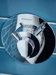 Aqualisa Dream Concealed Thermostatic Shower Mixer Valve With Slide Rail Kit Drm001ca