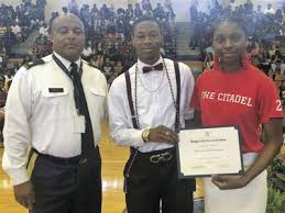 Lower Richland JROTC receive Daughters of American Revolution Service Award 