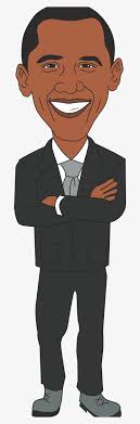 Clipart illustration of abraham lincoln in a black suit and top hat, standing and. Presidents Clipart Obama Face Barack Obama Clip Art Png Image Transparent Png Free Download On Seekpng