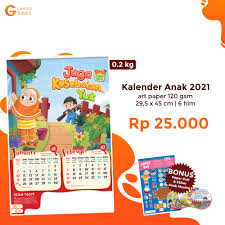 Maybe you would like to learn more about one of these? Harga Kalender 2021 Anak Dan Promo Terbaru Maret 2021 Biggo Situs Perbandingan Harga