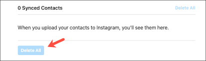 Follow these steps to give feedback or report a technical problem to how to reset your instagram password. How To Delete Your Personal Contacts From Instagram