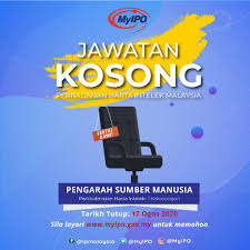 Permohonan adalah dipelawa daripada warganegara malaysia yang berumur tidak kurang daripada 18 tahun ke atas pada tarikh tutup iklan jawatan dan. Intellectual Property Corporation Of Malaysia Myipo Anda Dinamik Dan Pakar Dalam Bidang Sumber Manusia Andalah Yang Kami Cari Sertai Kami Sebuah Agensi Di Bawah Kementerian Perdagangan Dalam Negeri Dan Hal Ehwal