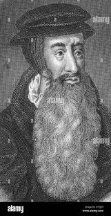 John Knox (1514-1572) was a Scottish clergyman and a leader of the  Protestant Reformation who brought reformation to the church in Scotland.  He was ordained a Catholic priest in 1536, but Influenced
