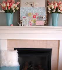 Maybe you would like to learn more about one of these? Spring And Easter Decorating Ideas My Singing In The Rain Mantel A Pop Of Pretty