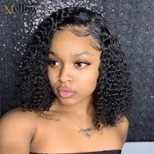 Back to school crazy sale on aliexpress unice store, up to. Peruvian Deep Wave Curly Lace Part Wig Human Hair Short Bob Deep Curly Wig Pre Plucked With Baby Hair Curly Human Hair Wigs Human Hair Lace Wigs Aliexpress