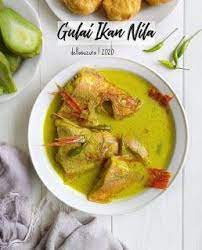 Gulai Ikan Nila Resep Masakan Gulai Fotografi Makanan