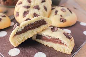 Cookies Pepites De Chocolat Coeur Fondant A La Pate A Tartiner Chocociframboise Le Blog Cookies Pepite Chocolat Pepite Chocolat Cookies Et Biscuits