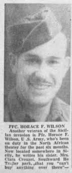 East Tennessee Veterans Memorial Association — Wilson, Horace F.