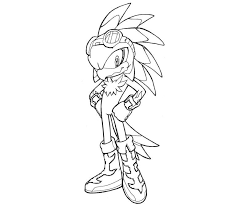 Click on the coloring page to open in a new window and print. Jet The Hawk Coloring Pages Sonic Coloring Page Jet The Hawk Sonic Coloring Pages