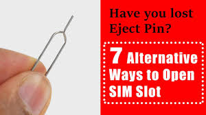 See this >> make a simple. How To Open Sim Tray Without Pin 7 Alternative Ways To Open Sim Tray Youtube