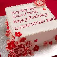 Write Your Name On Nice Birthday Cake Online Happy Birthday Cake Images Cake Online Happy Birthday Cakes