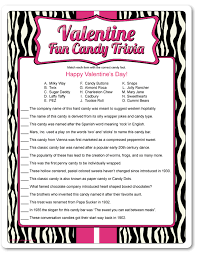 Jun 08, 2021 · valentine s day quiz answers valentines games. Printable Valentine Fun Candy Trivia Funsational Com Valentines Games Valentine Fun Valentine S Day Party Games