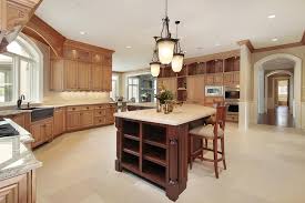 light colored wood kitchen cabinets